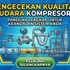 Pengecekan kualitas udara kompresor