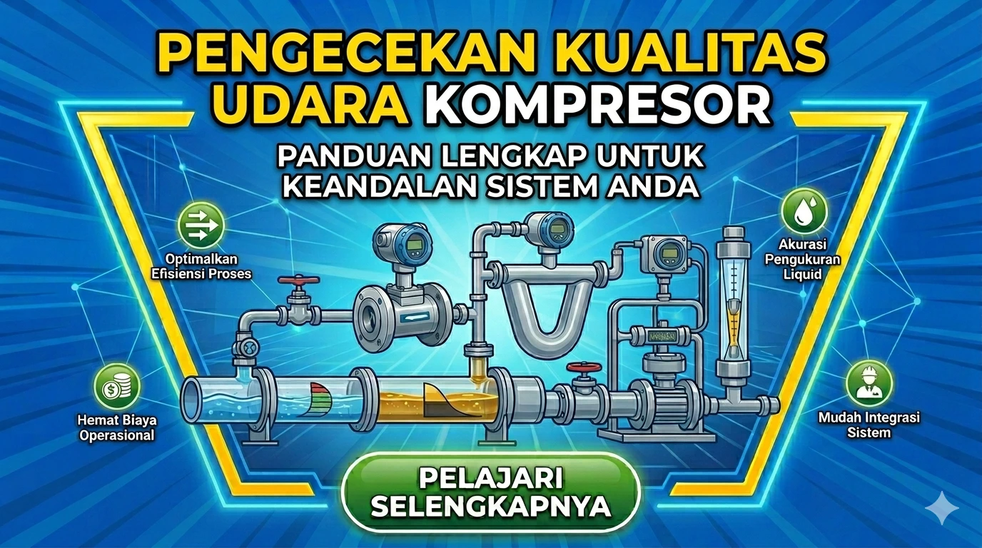Pengecekan kualitas udara kompresor