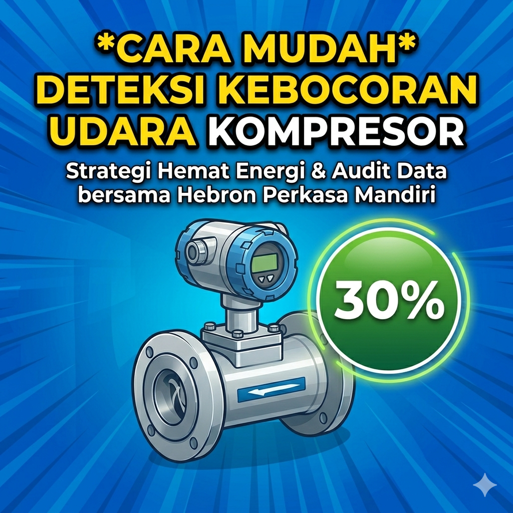Jual Flow Meter Udara Kompresor & Gas Presisi Tinggi
